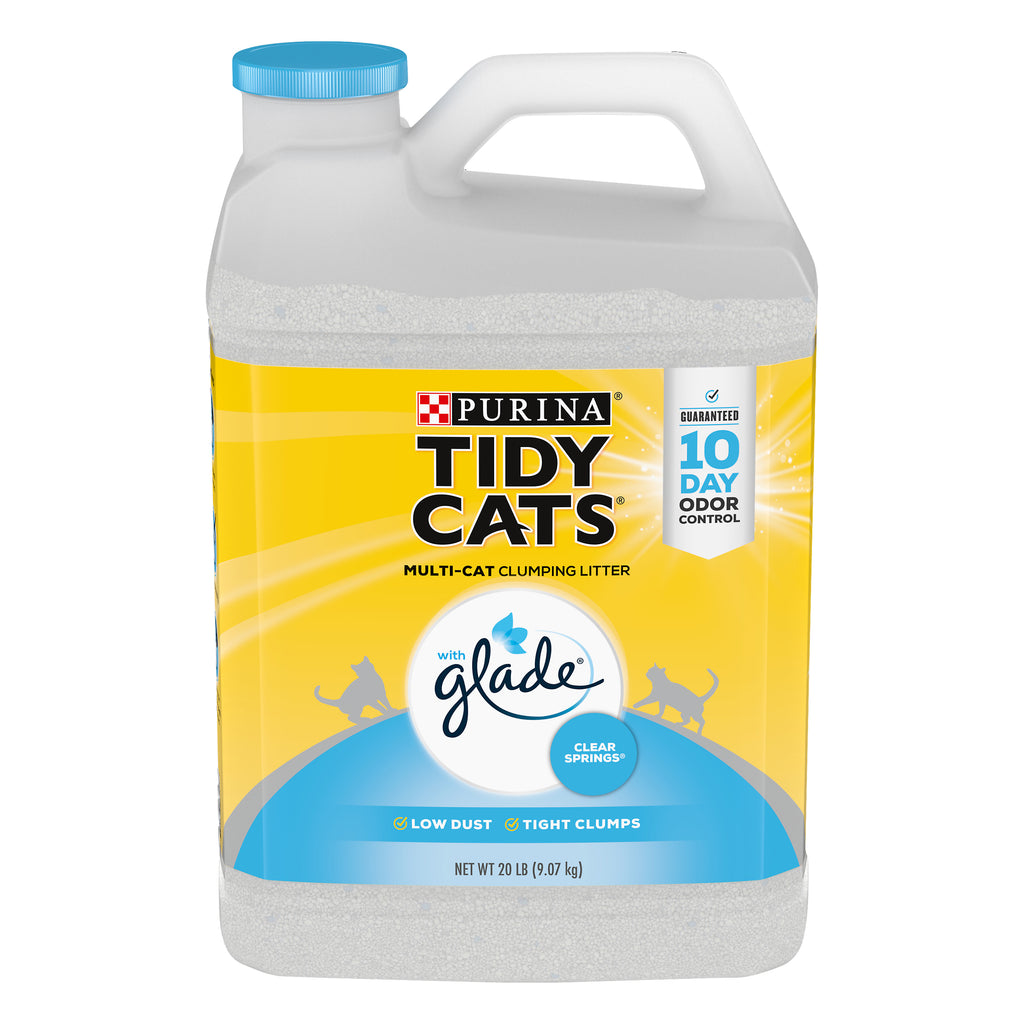 Purina Tidy Cats Clumping Multi Cat Litter, Glade Clear Springs