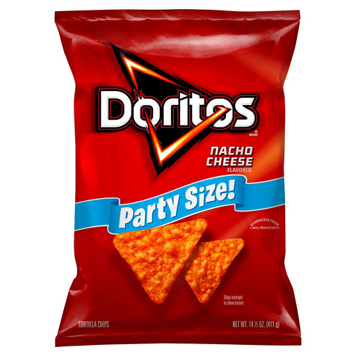 Doritos Tortilla Chips, Cool Ranch Flavored, Party Size! - 14.5 oz
