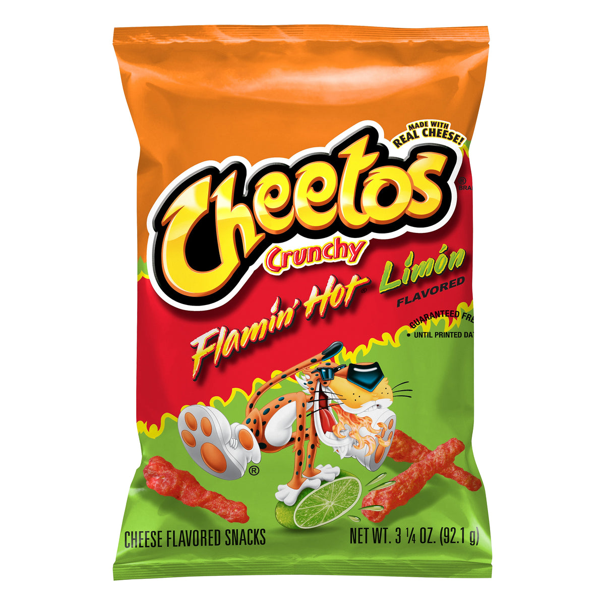 CHEETOS® Crunchy FLAMIN' HOT® Limón Cheese Flavored Snacks