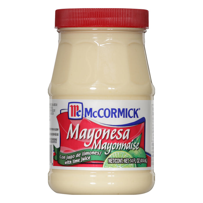 McCormickÂ® Mayonnaise with Lime Juice 14 fl. oz. Jar