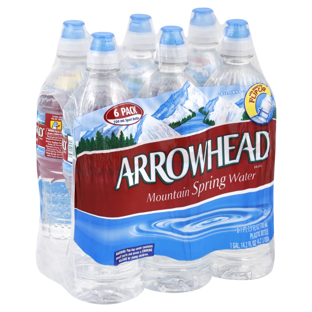 Arrowhead No Flavor Distilled Water Bottle - 1 Gallon - Vons