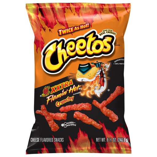 Save on Cheetos Crunchy Cheese Flavored Snacks Flamin Hot Limon