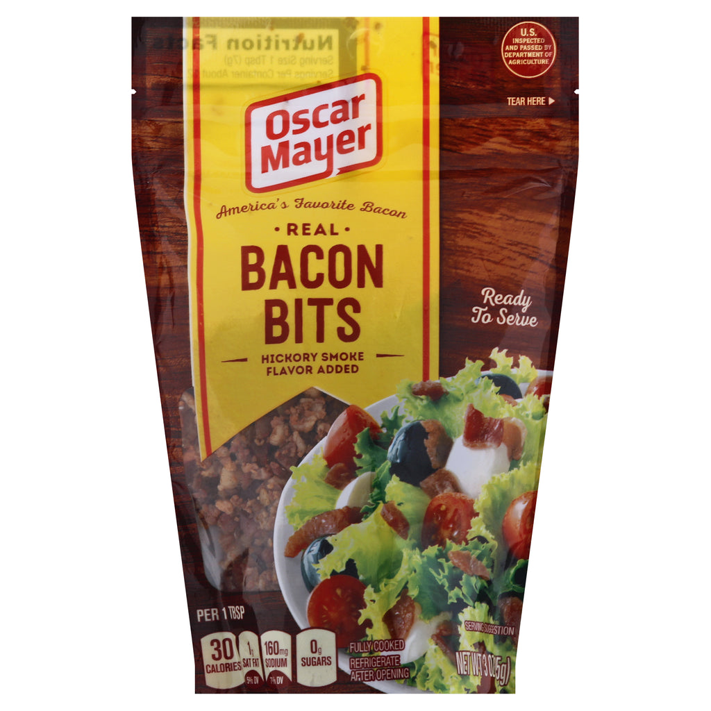Oscar Mayer Real Turkey Bacon Bits, 4 oz Bag, 1 cup 
