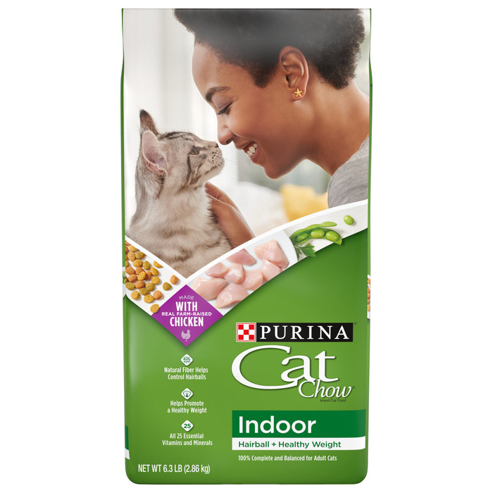 Purina Cat Indoor Dry Cat Food, Hairball + Healthy Weight - 6.3 — Gong's Market