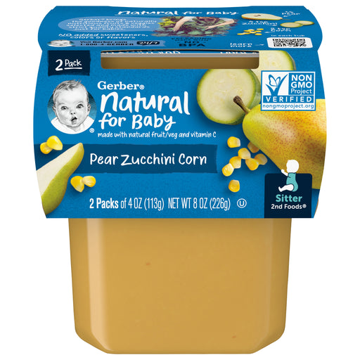 Happy Baby® Organics Clearly Crafted Pears Squash & Blackberries