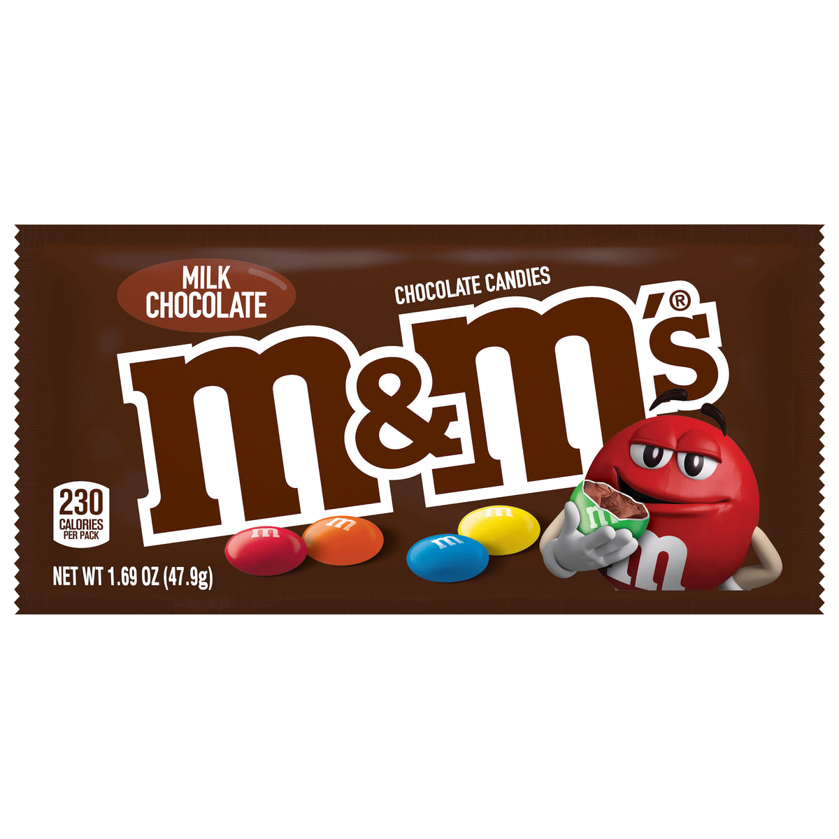 M&M's(r) Mega peanut chocolate candies, more chocolate and bigge