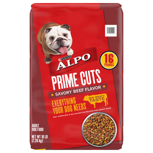 Dog Food, Prime Cuts, 16-Lbs. Bag